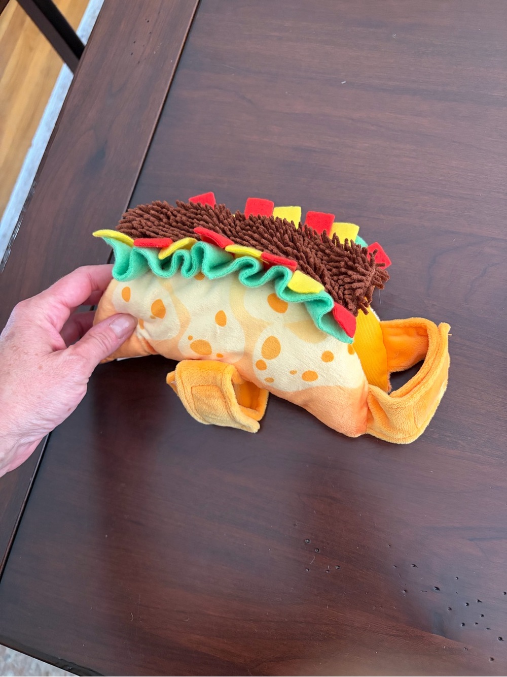 Taco XS pet costume for toy breed dogs or small cat
